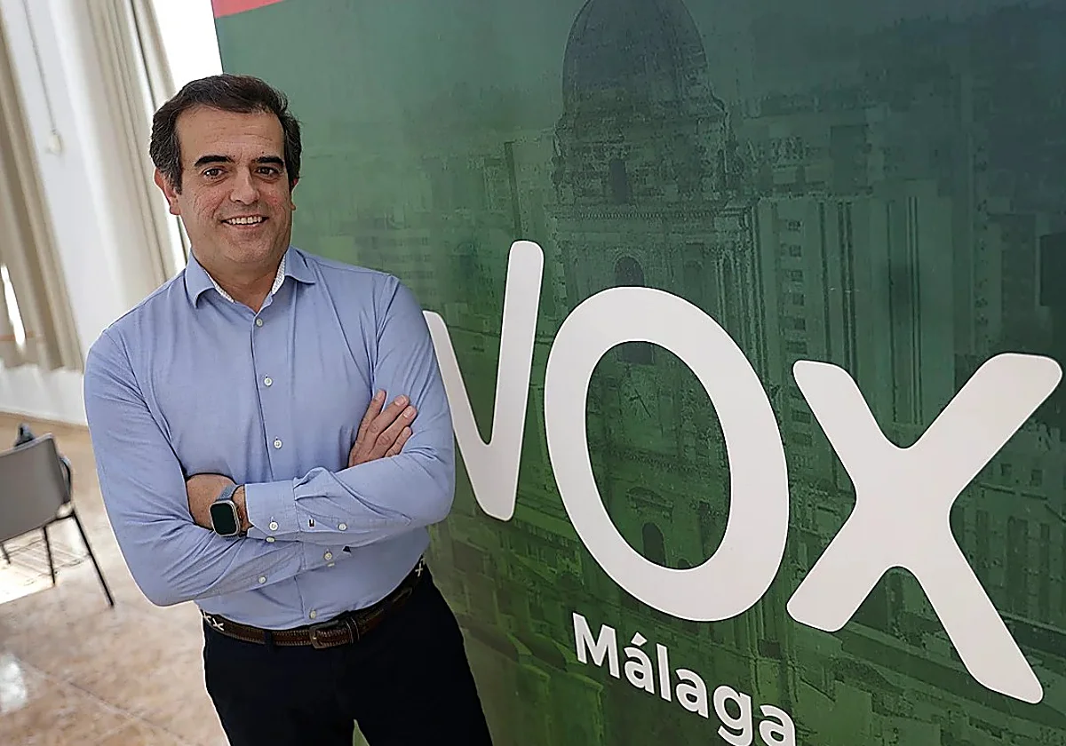 Antonio Sevilla volverá a encabezar la lista de Vox por Málaga a las elecciones andaluzas