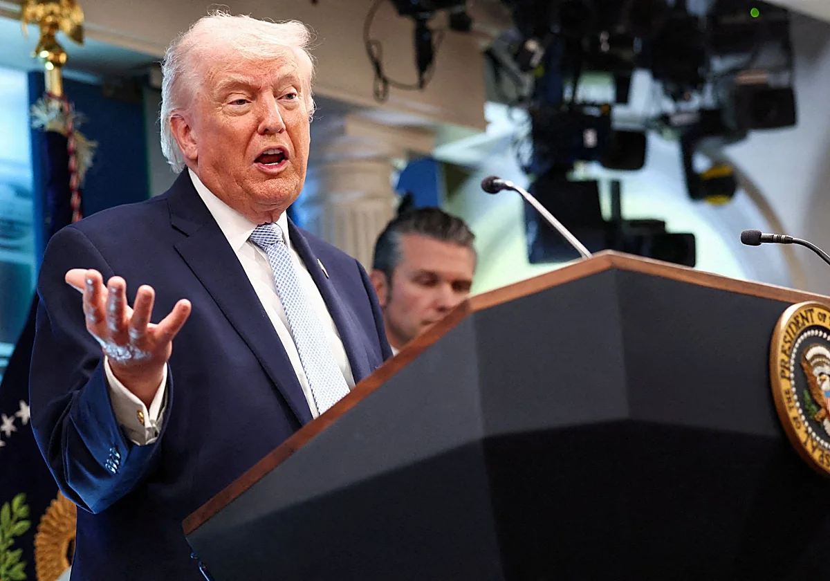 Trump frena al borde del desastre y vende un inestable alto el fuego como un triunfo