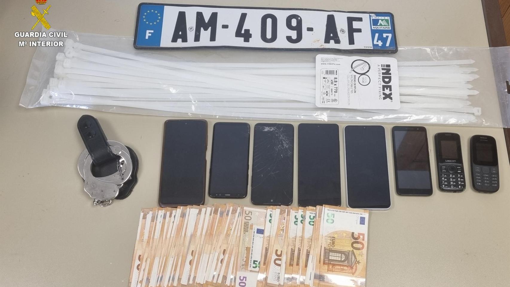 Detenidos los autores de un asalto en Cuenca con el que robaron bolsos de lujo valorados en un millón de euros