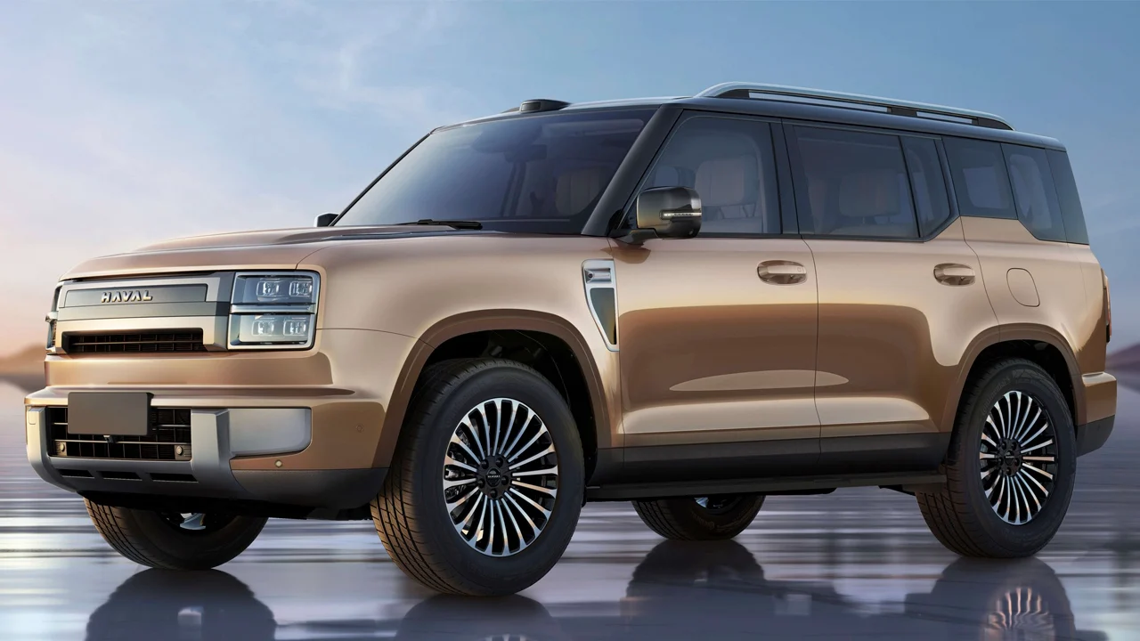 Más de 500 CV y diseño tipo Defender… el HAVAL HX viene a por los grandes todoterrenos de Europa