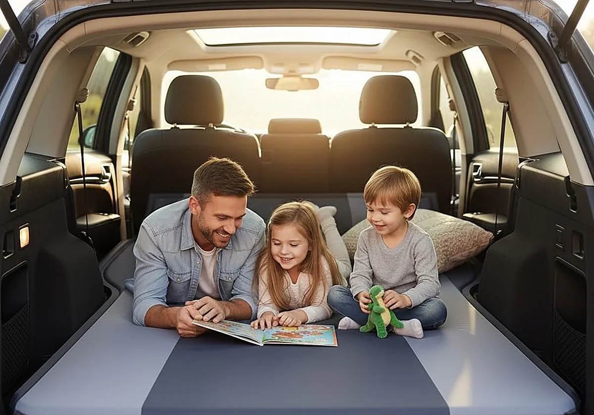 Eleva el nivel de tus escapadas con estas colchonetas hinchables para dormir en el coche plácidamente