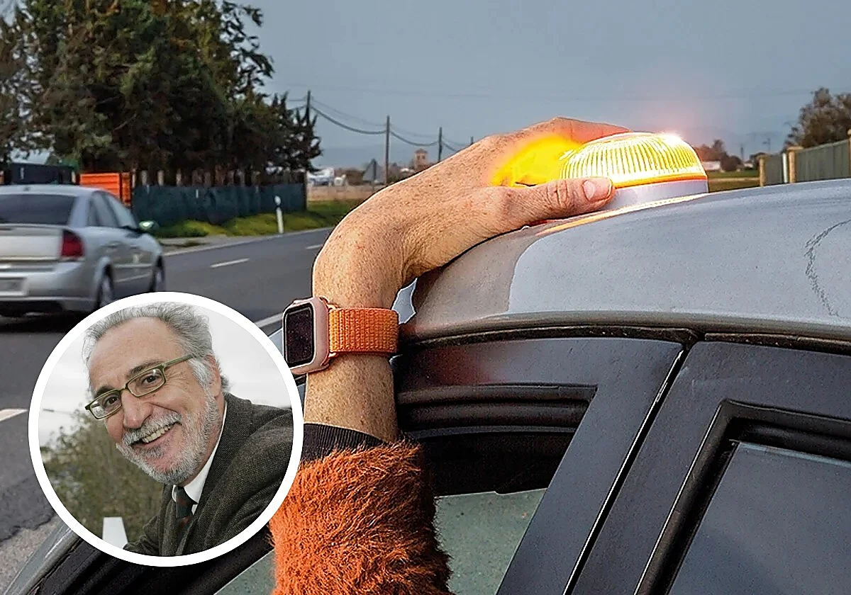 Pere Navarro, director general de Tráfico: «La multa por no llevar la baliza V16 en el coche será de 80 euros y no va a haber prórroga»