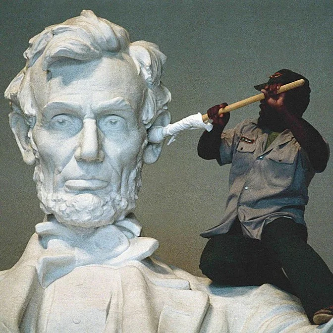 El arte de limpiar estatuas