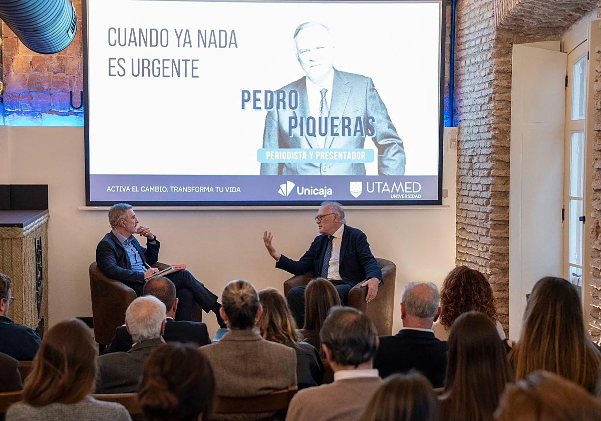 Pedro Piqueras, repaso a una trayectoria en el Ágora de la Utamed