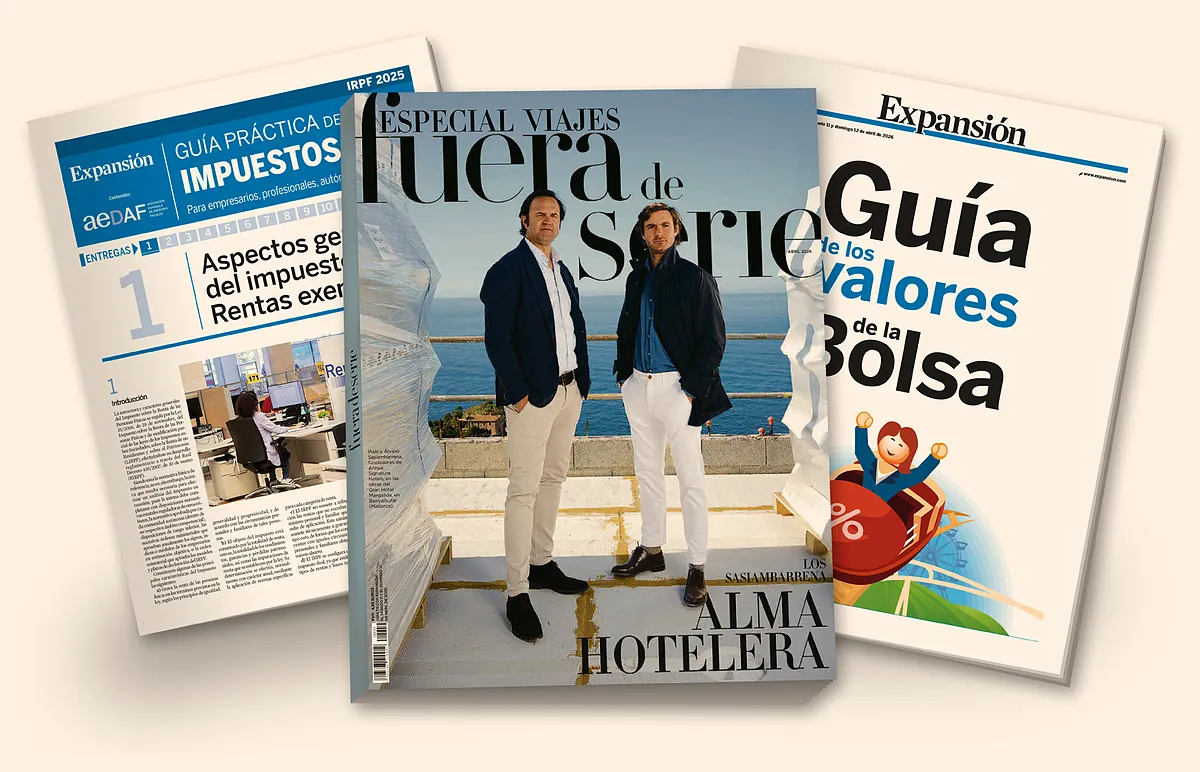Este fin de semana con Expansión: Fuera de Serie, Guía de la Bolsa y Guía del IRPF