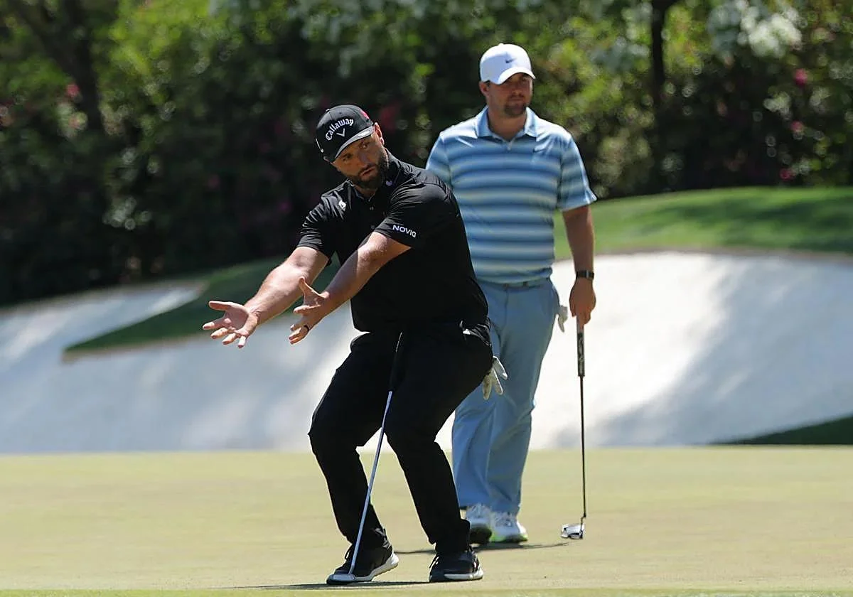 Rahm olvida el desastre y supera el corte en el Masters por la mínima