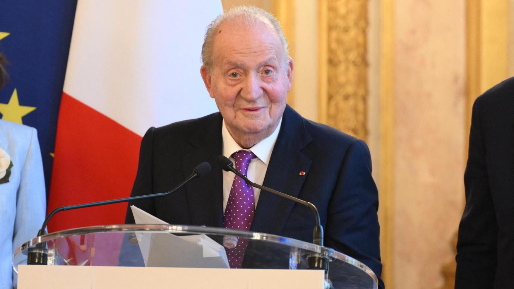 Juan Carlos I, ante la Asamblea Nacional de Francia al recibir el premio a sus memorias: "Nadie es profeta en su tierra"