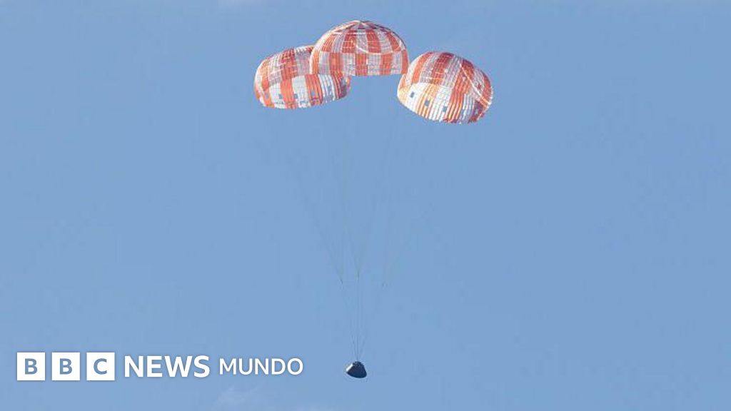 "Montados en una bola de fuego": cómo fue, paso a paso, el peligroso reingreso a la Tierra de la tripulación de Artemis II