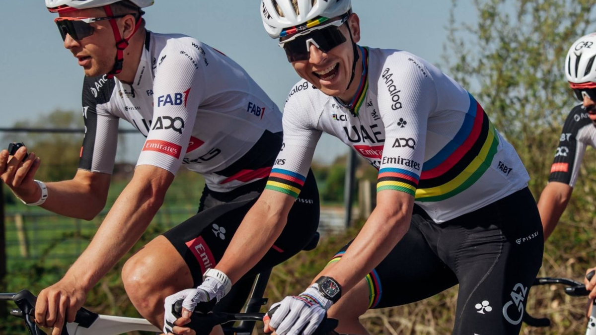 El arma secreta de Pogacar para ganar la París-Roubaix: neumáticos anchos de 35 mm