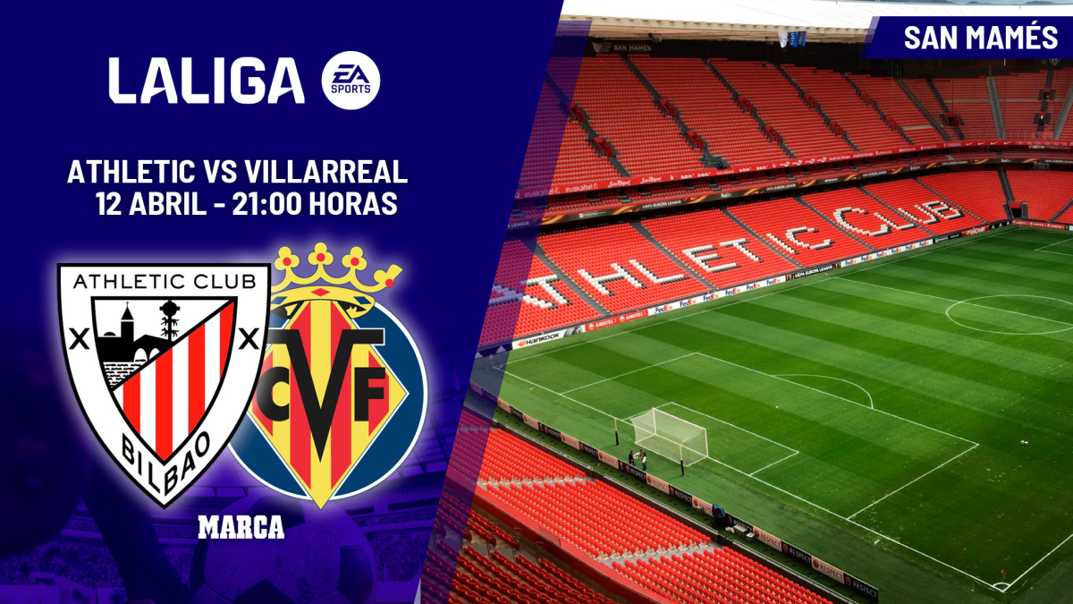 Athletic - Villarreal: horario y dónde ver hoy en TV y canal del partido de LaLiga EA Sports