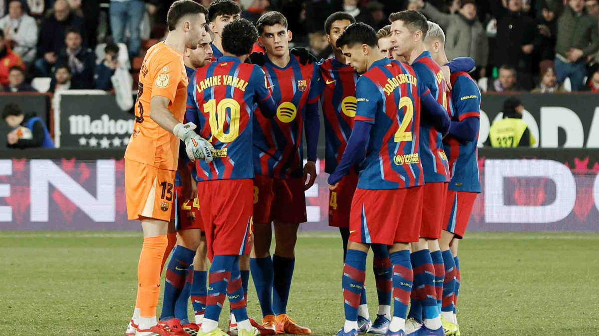 Conjura en el vestuario del Barça