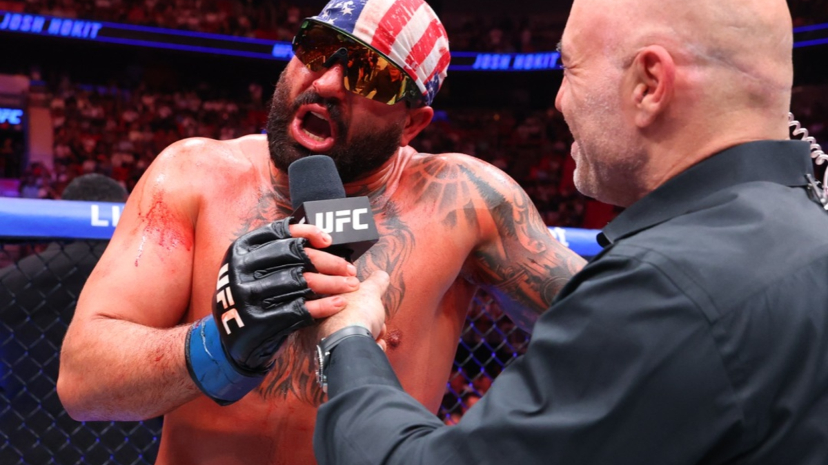 Protagonista de la pelea más loca delante de Trump… ¡y se gana un puesto en UFC Casa Blanca!