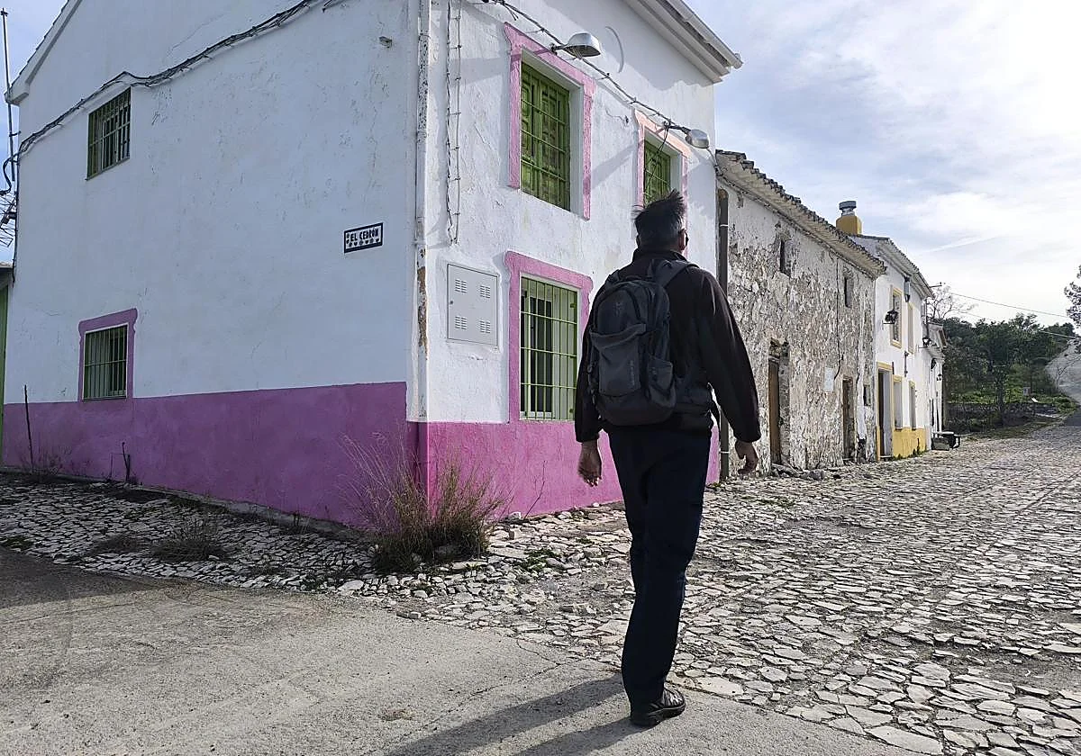 In the northernest part of Malaga province: the route from Cuevas Bajas to Cortijo de la Loma