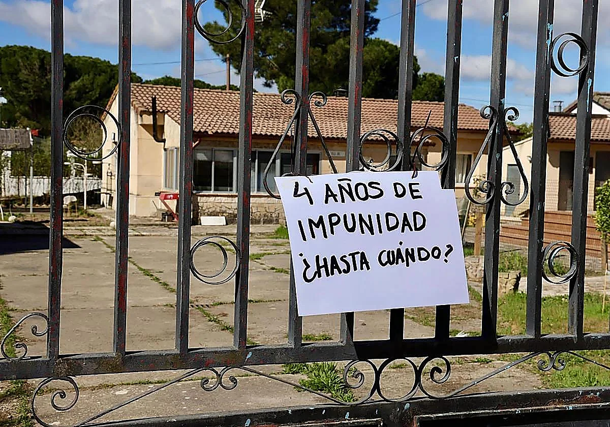 La defensa del principal investigado por la muerte de Esther López asegura que el zulo del chalé era «una bodega»