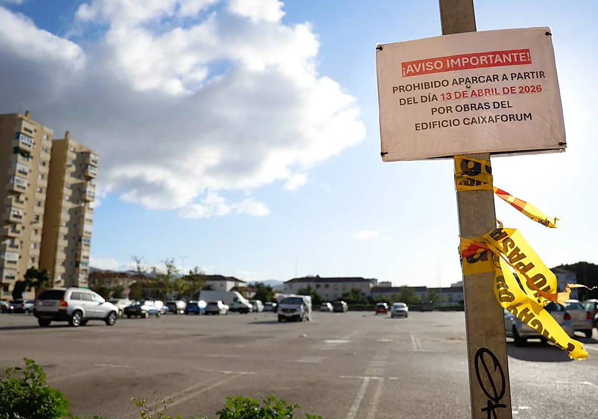 El comienzo de las obras del CaixaForum Málaga, pendiente del desalojo completo del aparcamiento