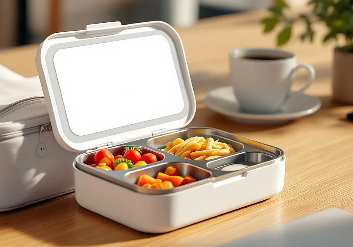 Estas fiambreras eléctricas facilitan comer caliente vayas donde vayas