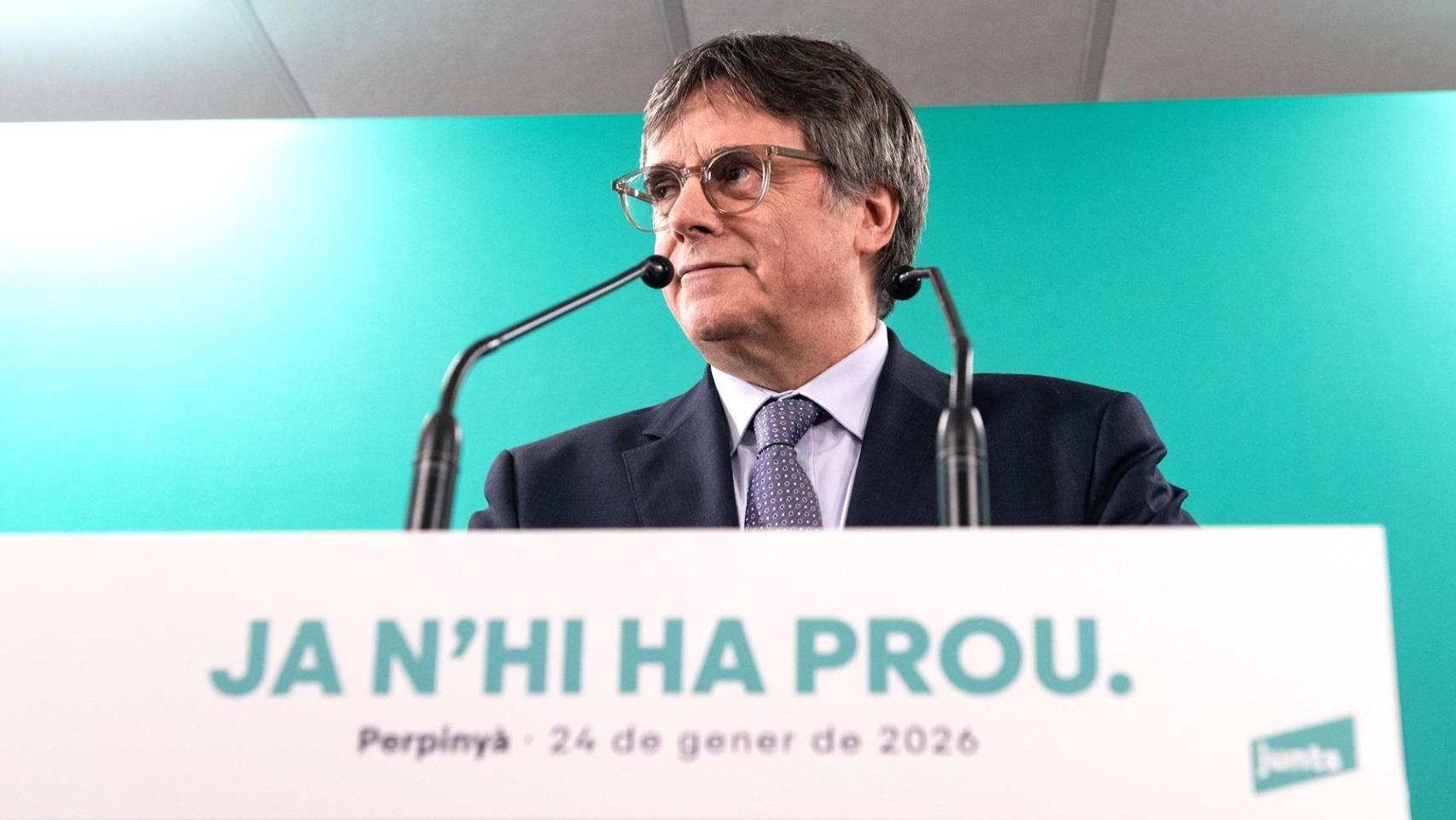 Puigdemont critica a Sánchez su "enamoramiento" con Xi y advierte: la inversión china no es la que "conviene" a la UE