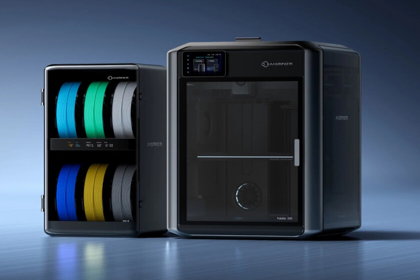 La impresión 3D tiene tres grandes problemas. Mova los ha resuelto de una forma curiosísima: con una ruleta de boquillas