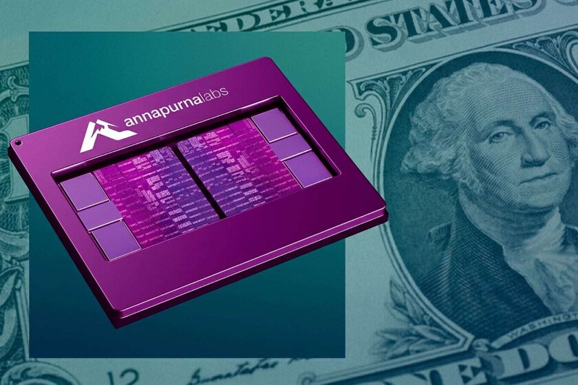 Amazon ha descubierto un negocio de chips dentro de su negocio de nube. Un negocio brutal