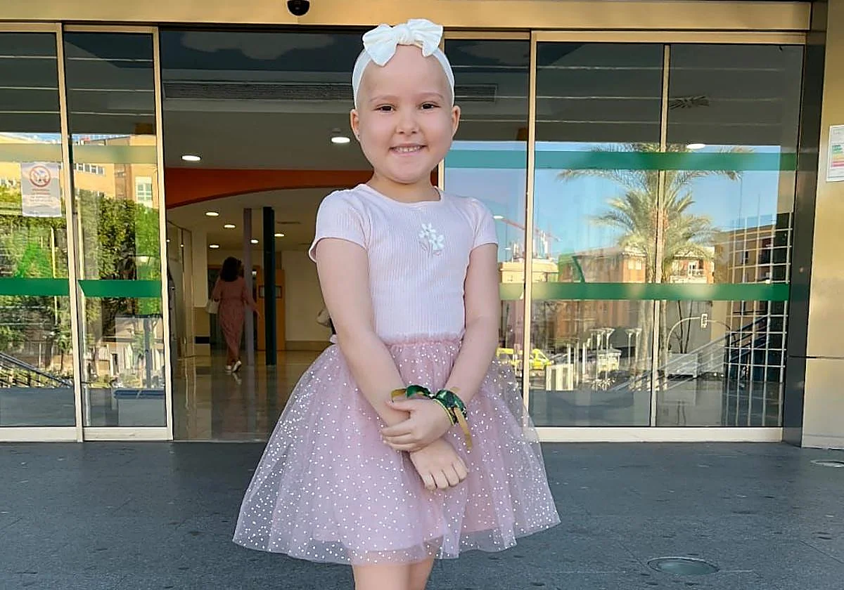 Sechsjährige aus Málaga hat einen Spener für Knochenmarktransplantation gefunden