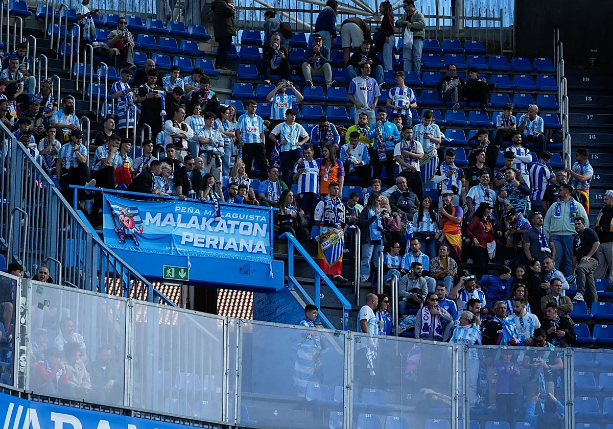 La afición malaguista, con más dificultades para hacerse con entradas para Almería