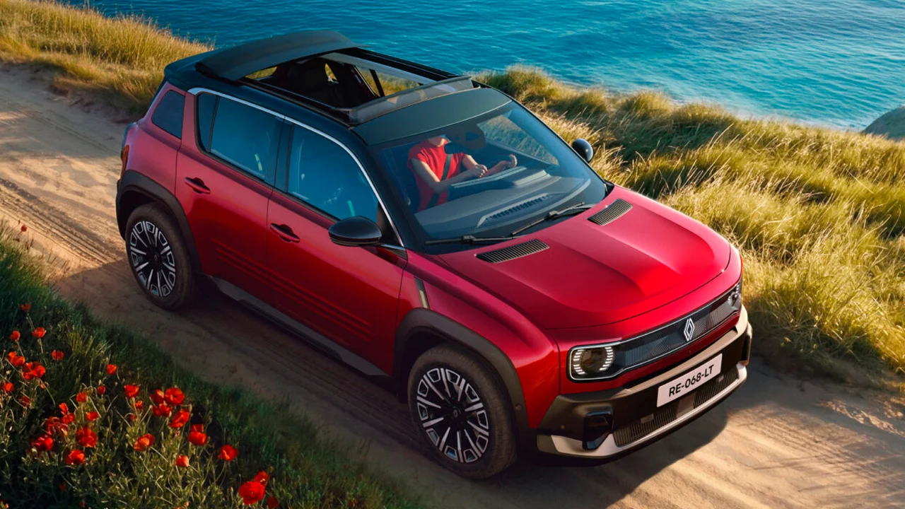 El Renault 4 Plein Sud se transforma en algo muy distinto, ahora es un SUV eléctrico descapotable