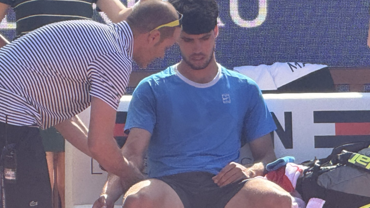 Alarma Alcaraz: "Espero que no sea nada"<br>