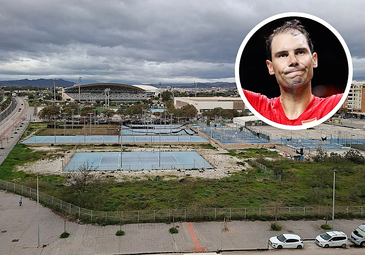 El club de tenis de Rafa Nadal en Málaga toma impulso después de tres años de espera