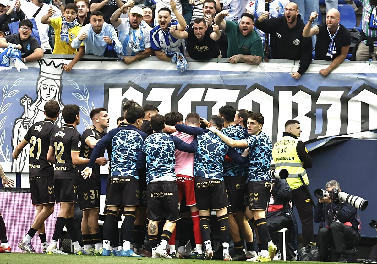 El Málaga, ante un ensayo de los 'play-off' la próxima jornada