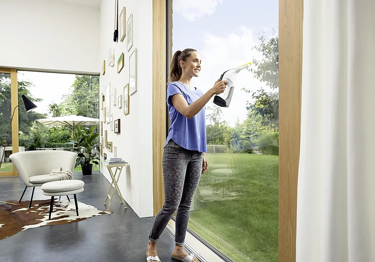 Analizamos la limpiadora de cristales Kärcher WV 6 Plus: maximiza la eficacia con menos esfuerzo