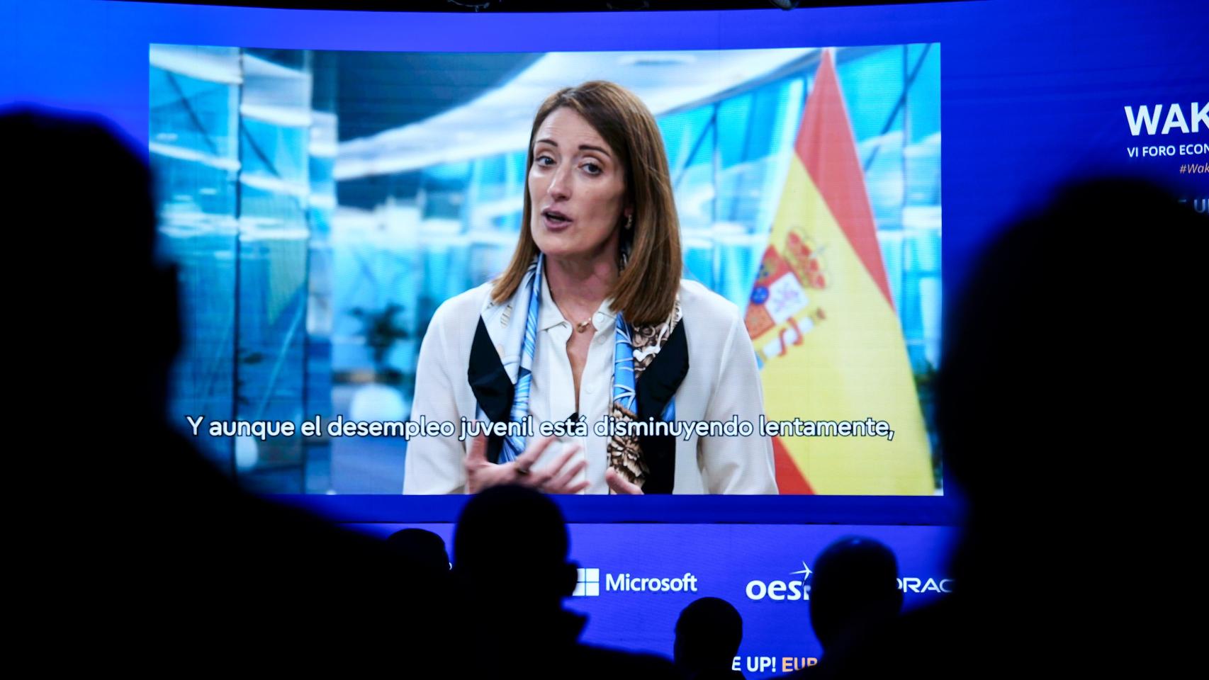 Roberta Metsola en Wake Up!: "Europa es más necesaria que nunca, los jóvenes ondeaban su bandera en Budapest"