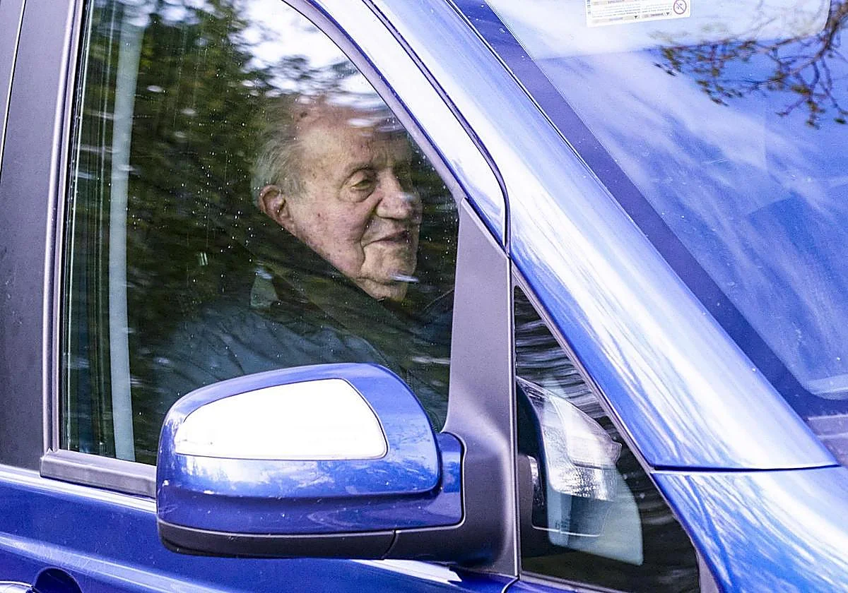 El rey Juan Carlos, de vuelta en Sanxenxo para participar en las regatas