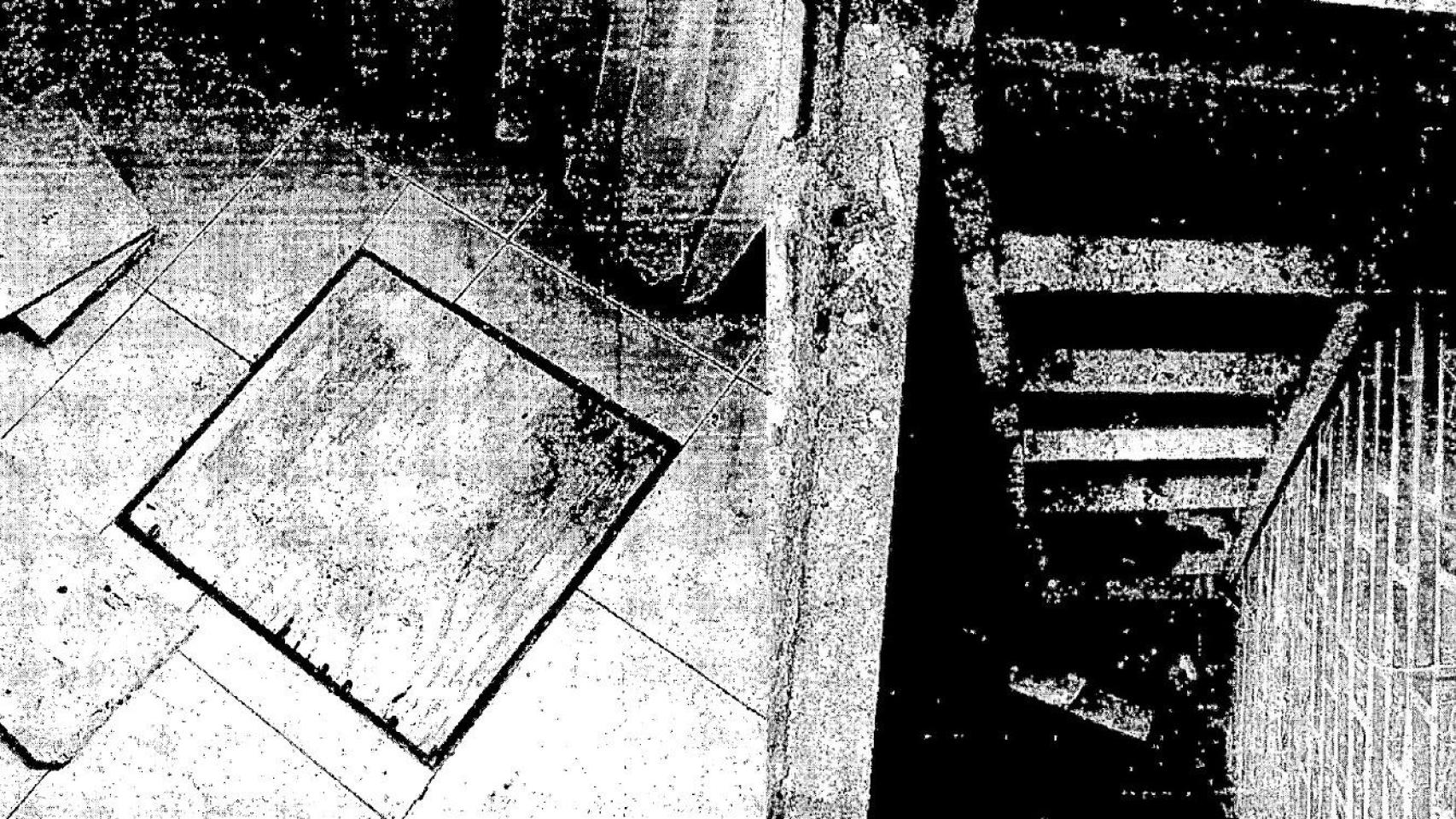 Las fotos del zulo del chalé de Óscar donde pudo estar el cuerpo de Esther López: 30 cm de agua y sus manos arrugadas