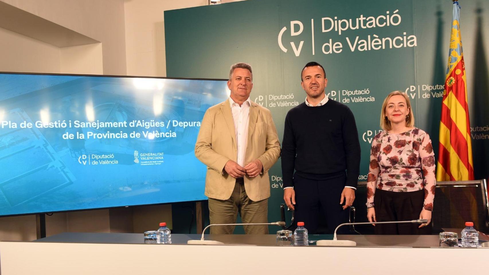 La Diputación de Valencia y la Generalitat sellan un acuerdo para modernizar 77 depuradoras: costará 51M€