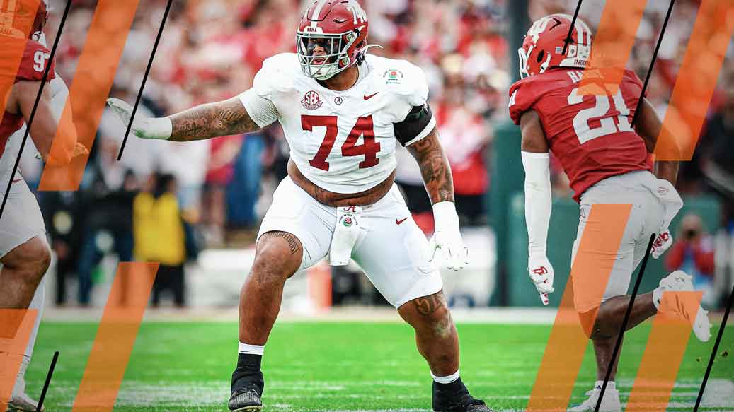 PFF 2026 NFL Draft Guide: Kadyn Proctor NFL projection, advanced stats & scouting report