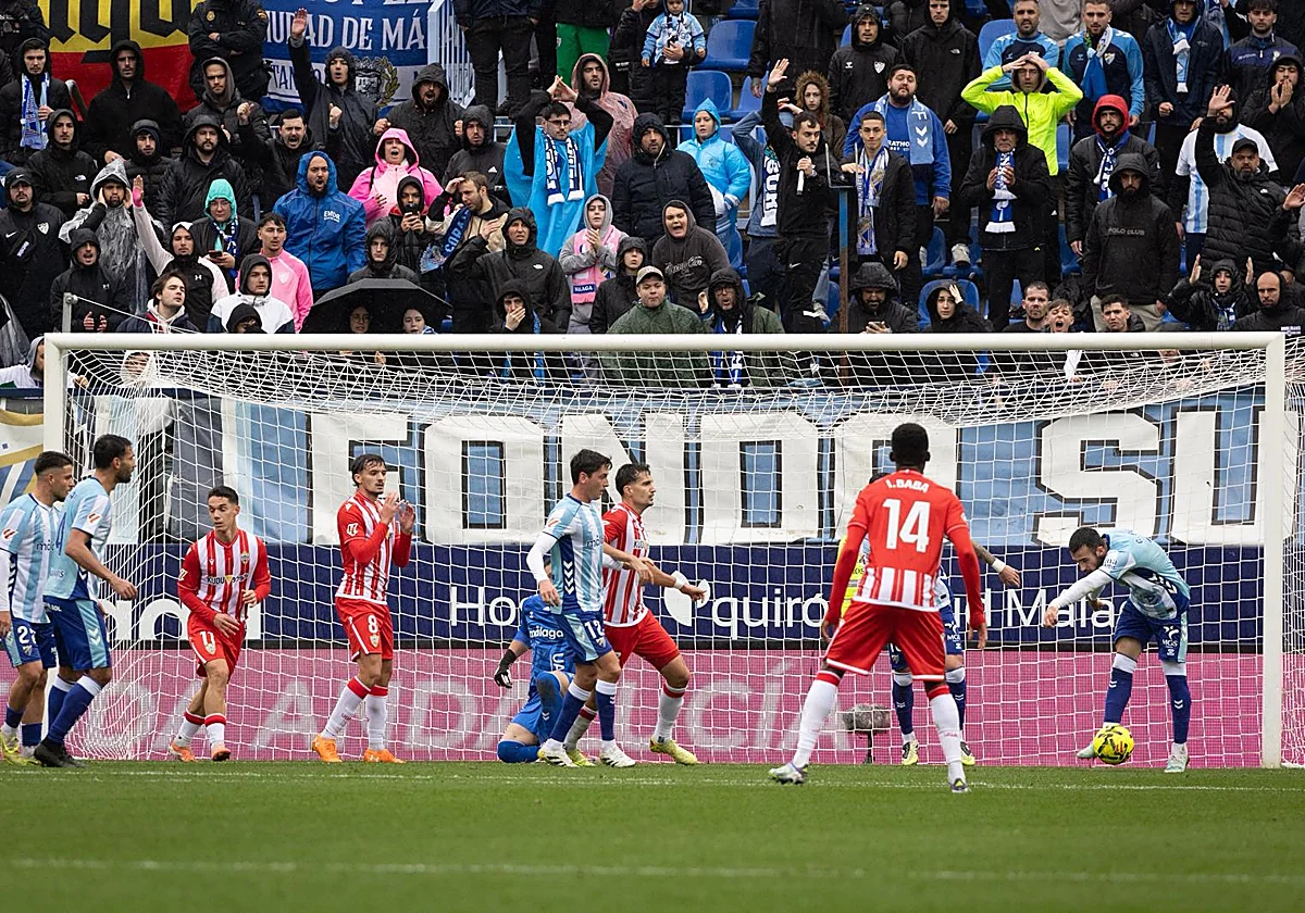 El Almería sale bastante mal parado en el 'goal average'