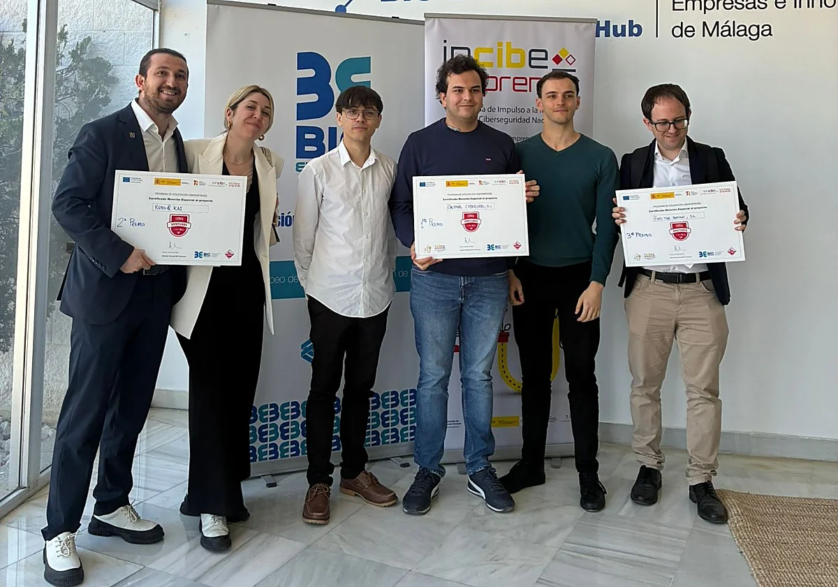 Caliphal Labs gana el concurso de startups de ciberseguridad de BIC Euronova e Incibe en Málaga