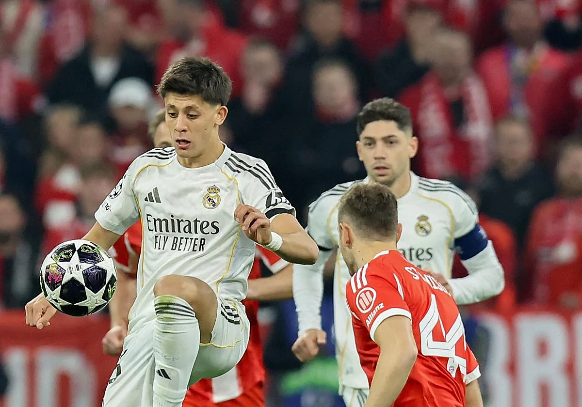 Guler adelanta al Real Madrid tras un error de Neuer