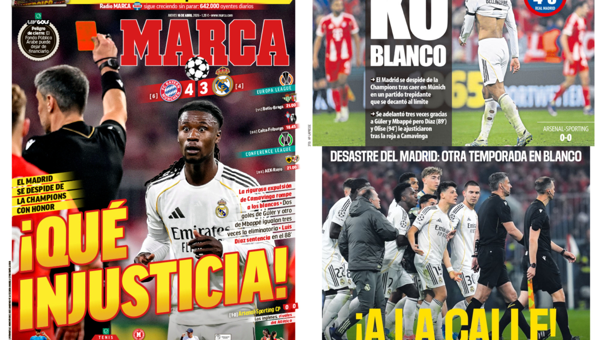 Así celebra la prensa catalana la eliminación del Madrid