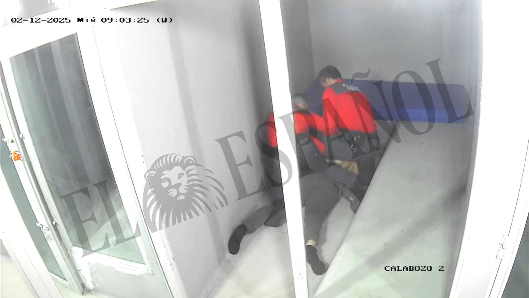 Vídeo | La paliza en una comisaría de Tudela a un enfermo mental por la que dos policías han sido condenados