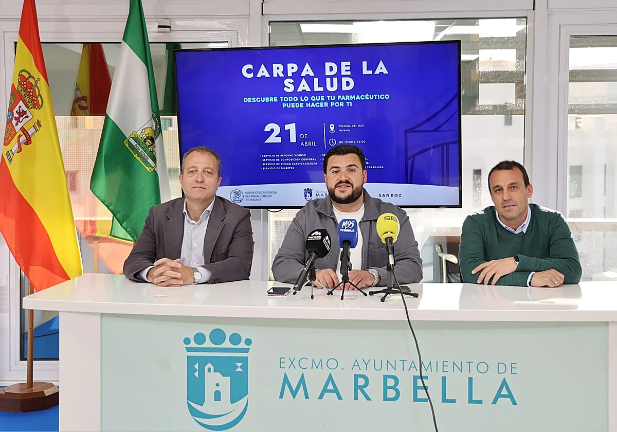 Marbella y el Colegio de Farmacéuticos impulsan la 'Carpa de la Salud', que ofrecerá pruebas de cribado y controles