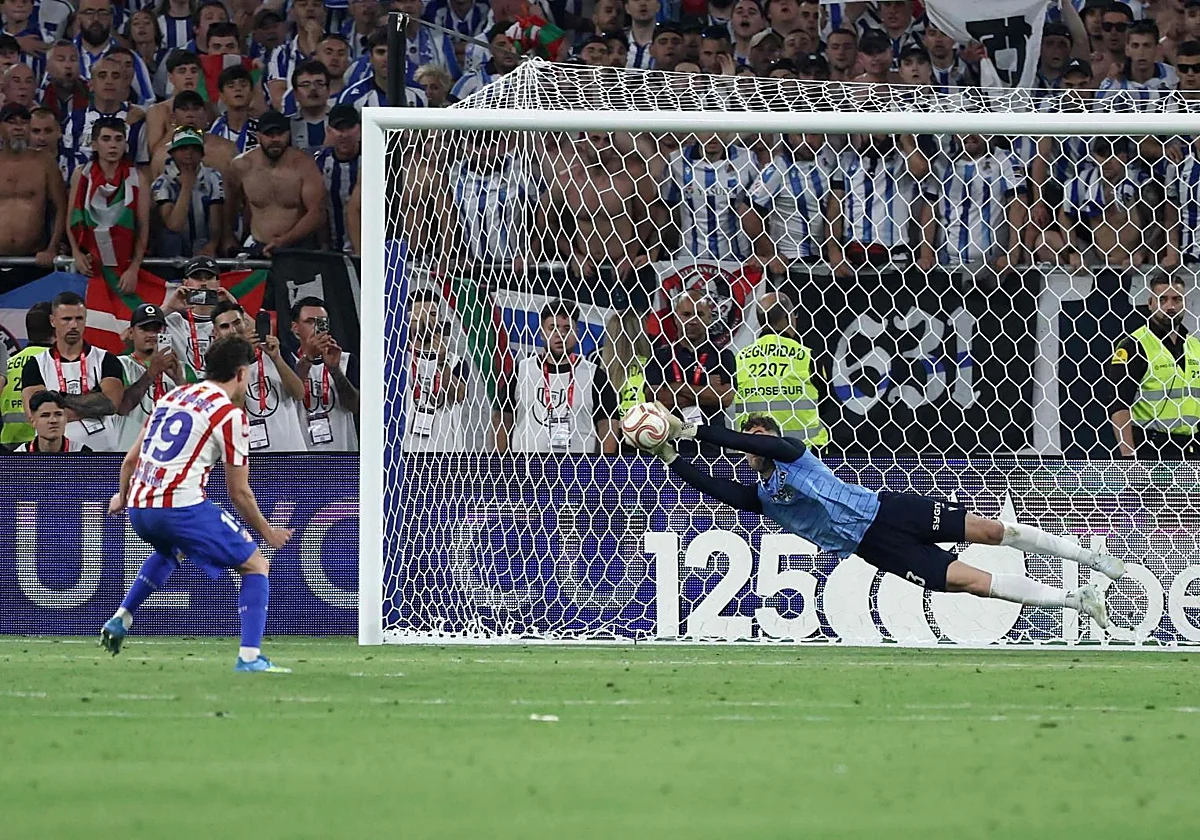 Una pena máxima para el Atlético