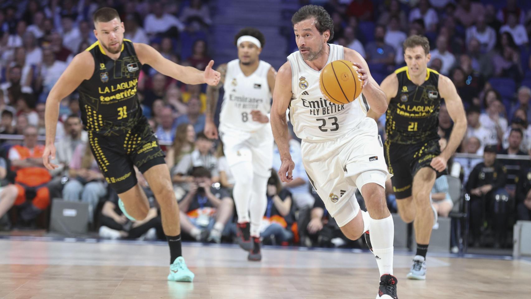 El Real Madrid acusa el desgaste físico ante La Laguna Tenerife y cae derrotado en la Liga Endesa tras doce victorias consecutivas