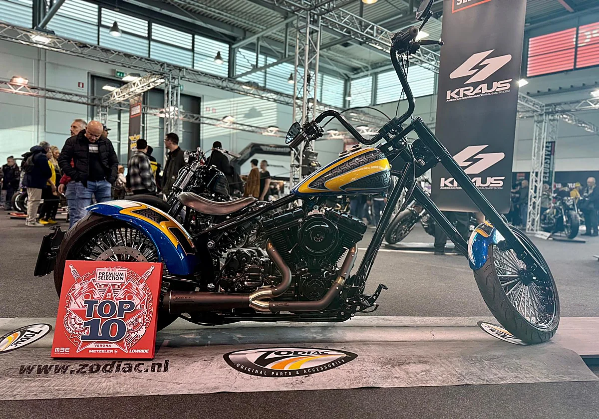 De Coín a la élite europea: la moto 'Resurrection', entre las diez mejores en Verona