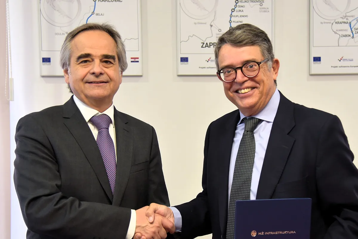 Comsa ejecutará un proyecto ferroviario de 350 millones en Croacia