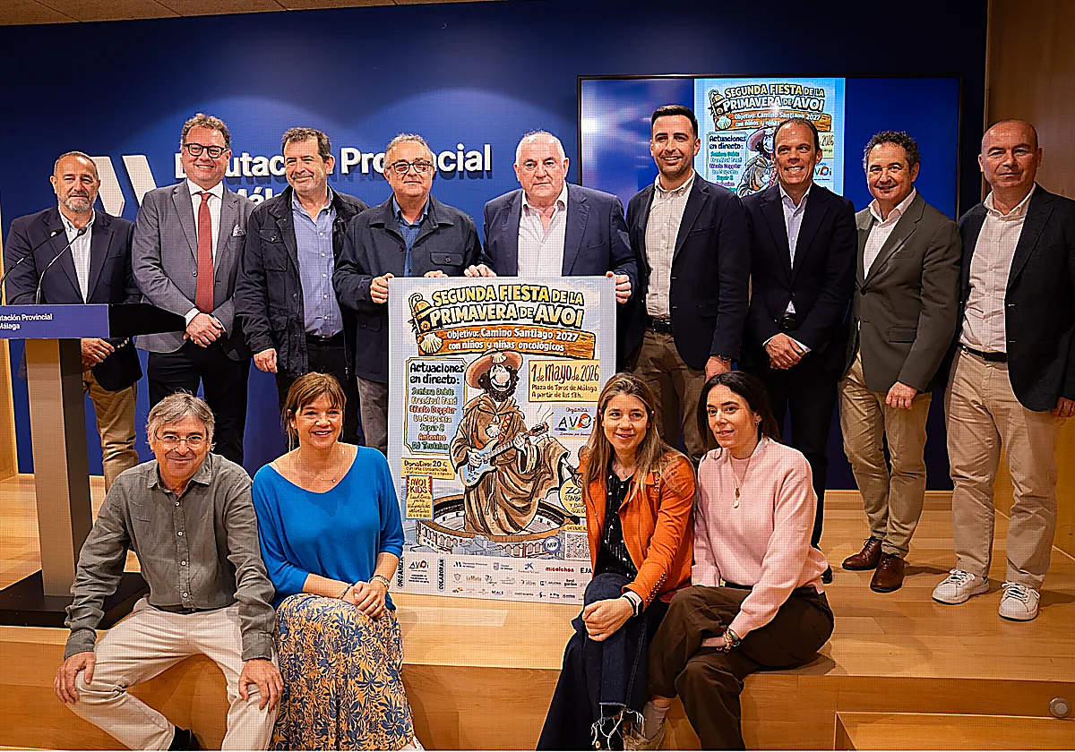 Malaga fair raises funds to help children with cancer walk Camino de Santiago