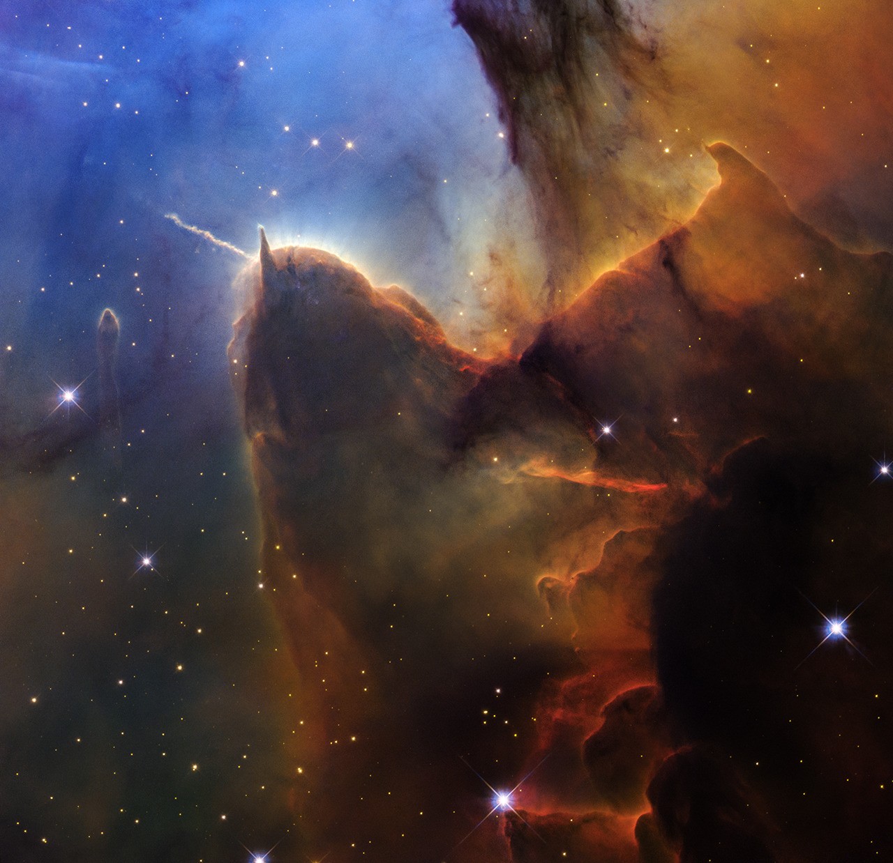 NASA’s Hubble Dazzles With Young Stars in Trifid Nebula
