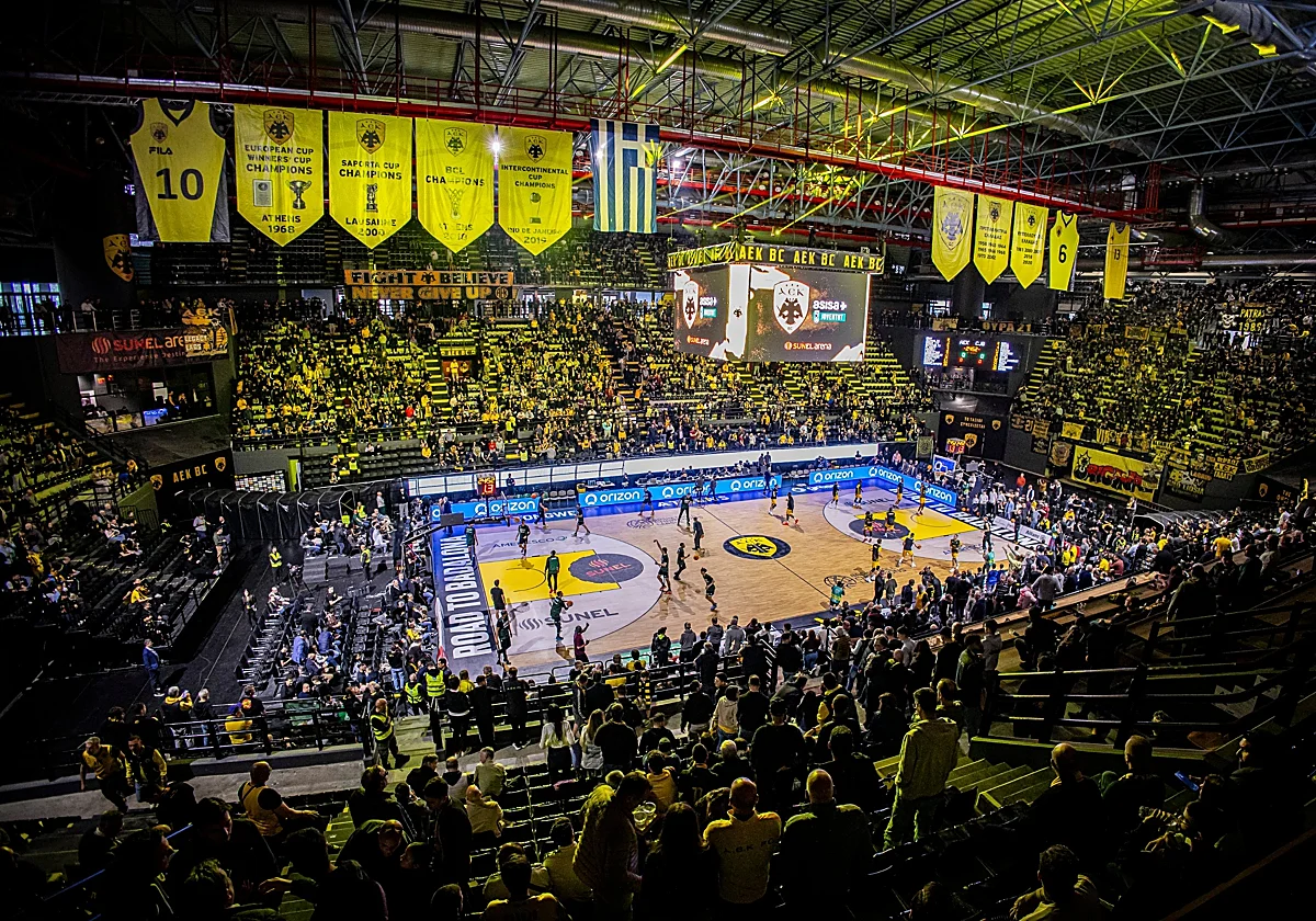 El AEK, rival en la Final Four, se coloca tercero en Grecia
