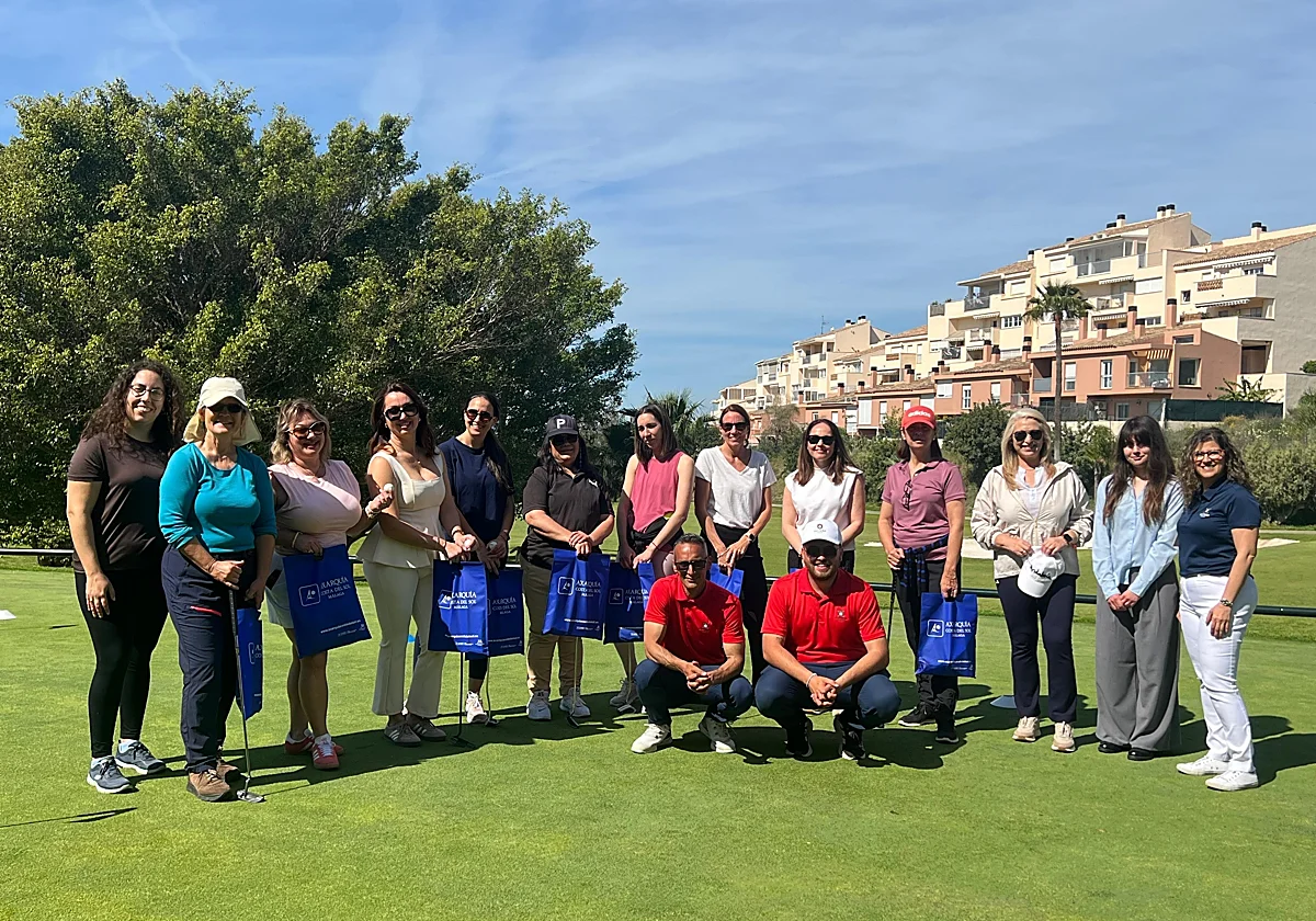 Introduction to Golf day aims to boost the sport's popularity among women and tourists in the Axarquía