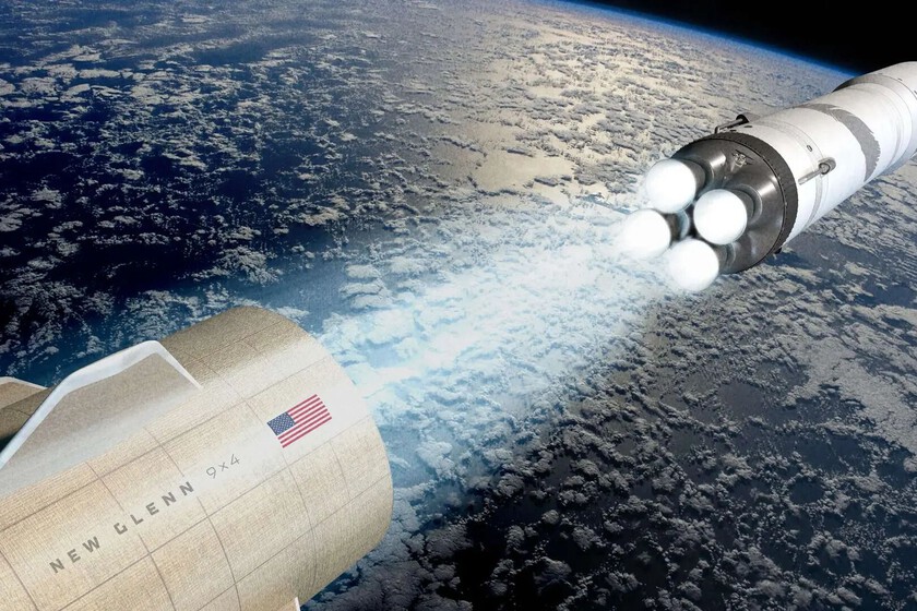 Dos pasos adelante, uno atrás: Blue Origin iguala a SpaceX en reutilización de cohetes pero falla en la misión